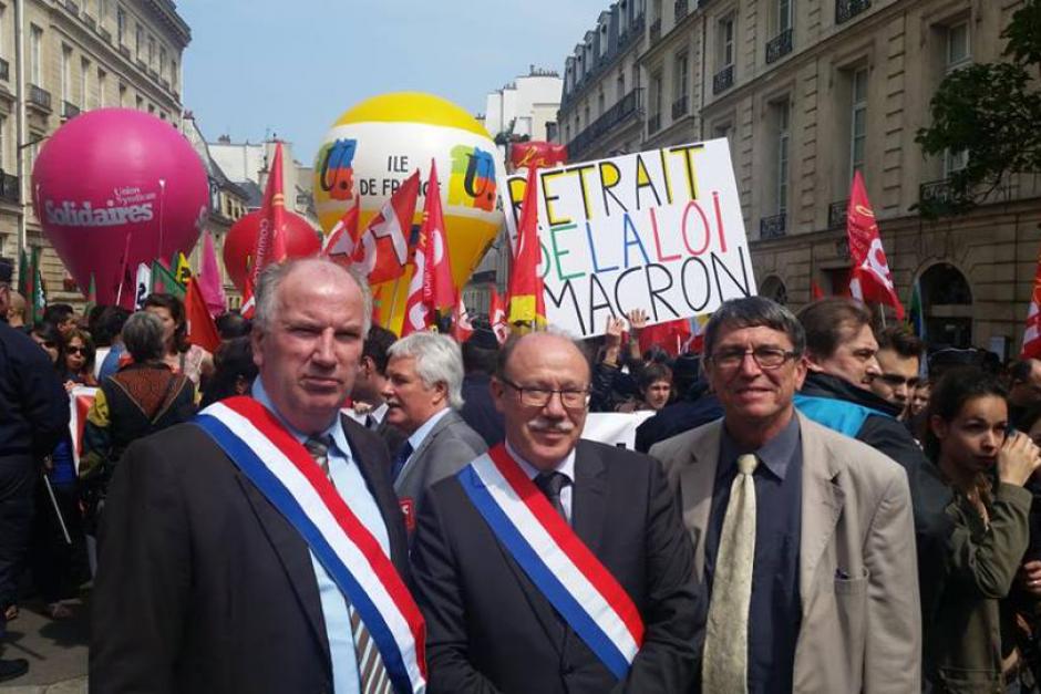 Loi Macron : le groupe Communiste Républicain et Citoyen continue la lutte pour un autre projet de société - Sénat, 12 mai 2015 