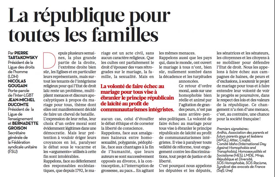 20121204-Le Monde-La république pour toutes les familles