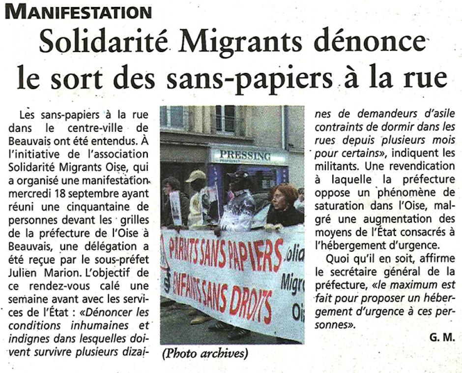 20130925-OH-Beauvais-Solidarité Migrants dénonce le sort des sans-papiers à la rue