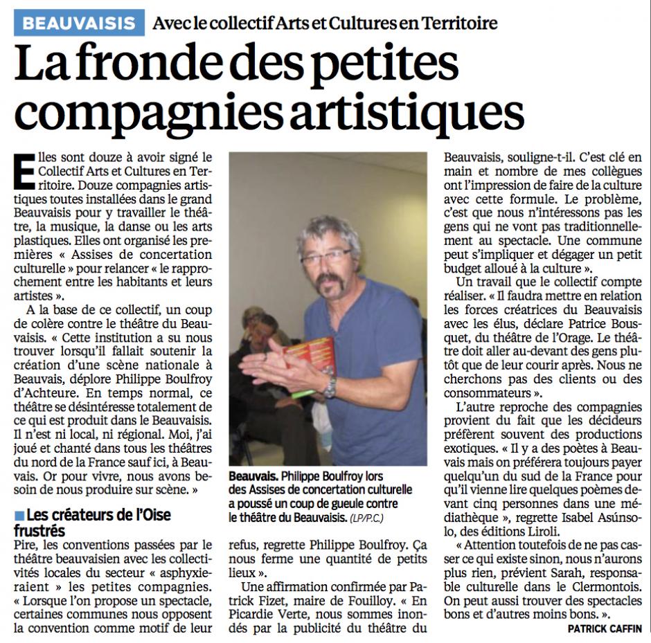 20131026-LeP-Beauvais-La fronde des petites compagnies artistiques