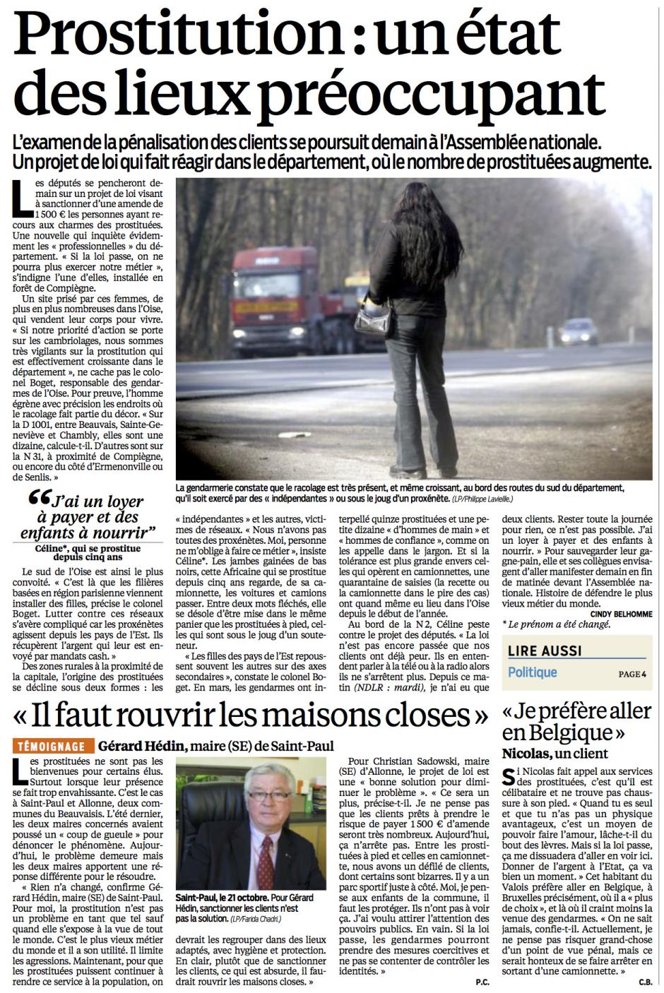 20131128-LeP-Oise-Prostitution : un état des lieux préoccupants
