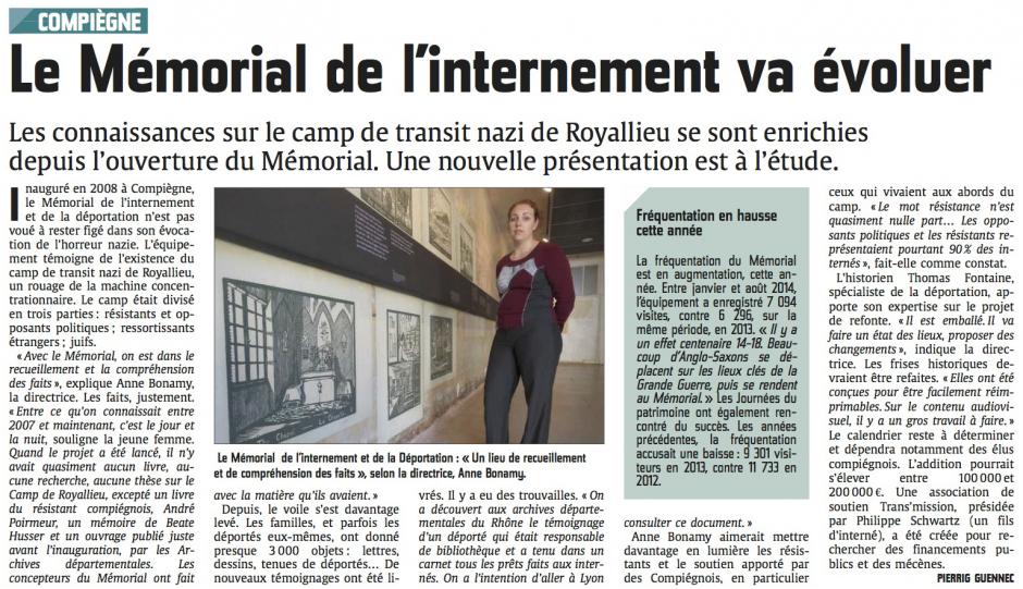 20140927-CP-Compiègne-Le Mémorial de l'internement va évoluer