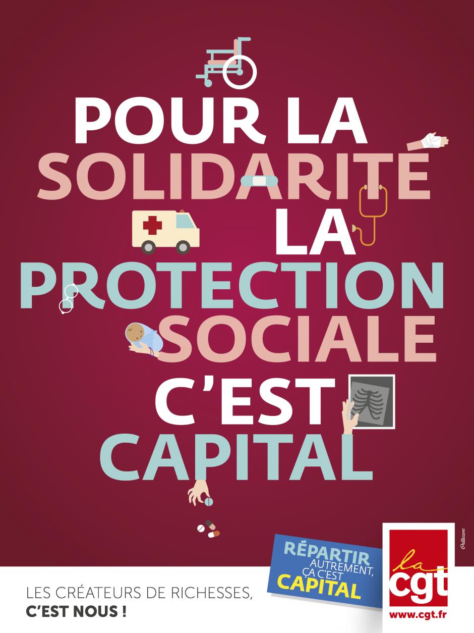 16 octobre, Paris - Journée nationale d'action interprofessionnelle pour la reconquête de la Sécurité sociale