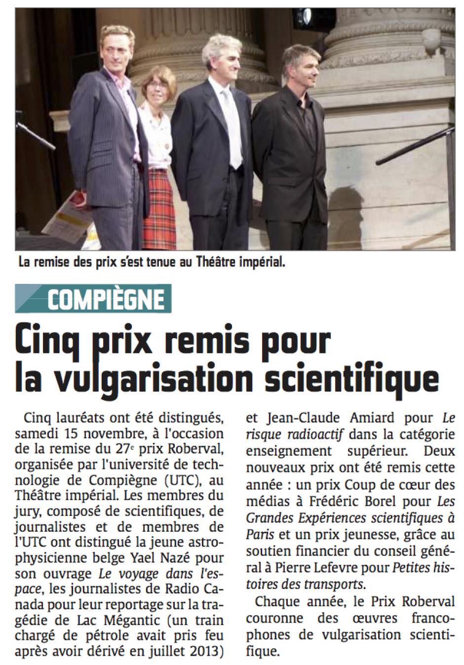 20141119-CP-Compiègne-Cinq prix remis pour la vulgarisation scientifique