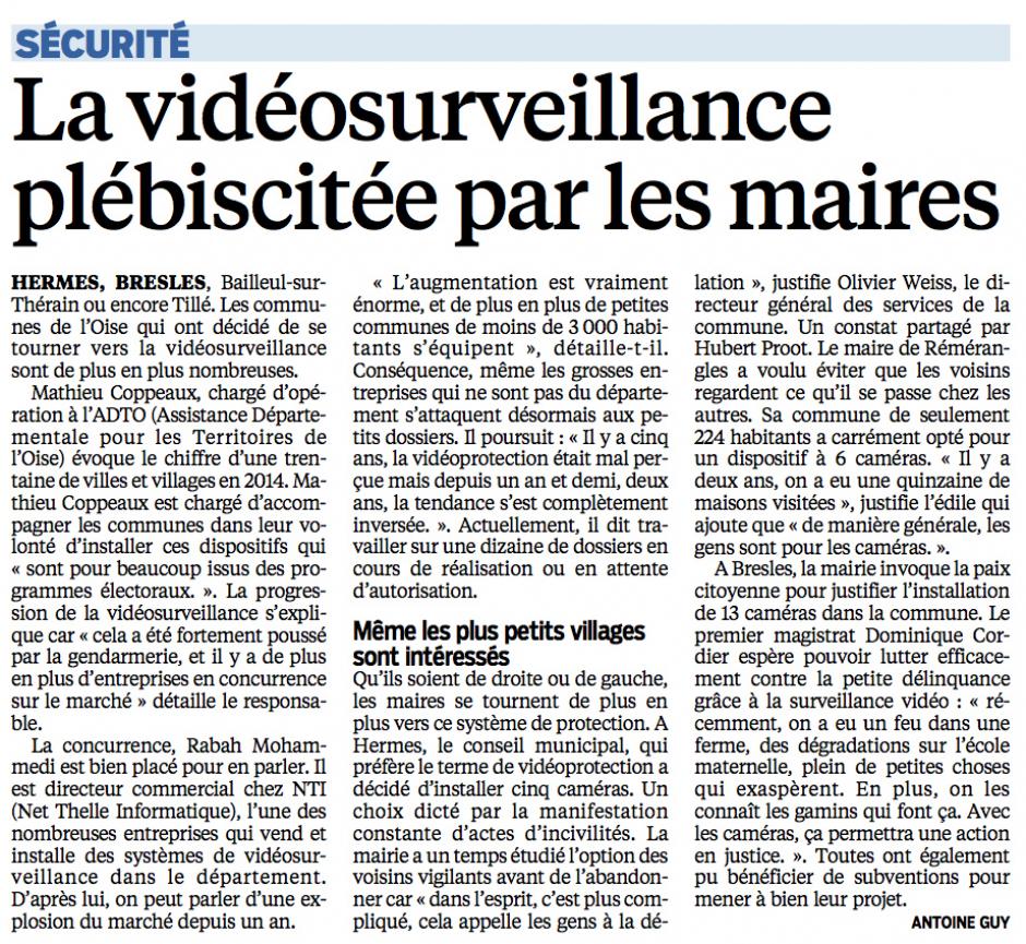 20150107-LeP-Oise-La vidéosurveillance plébiscitée par les maires