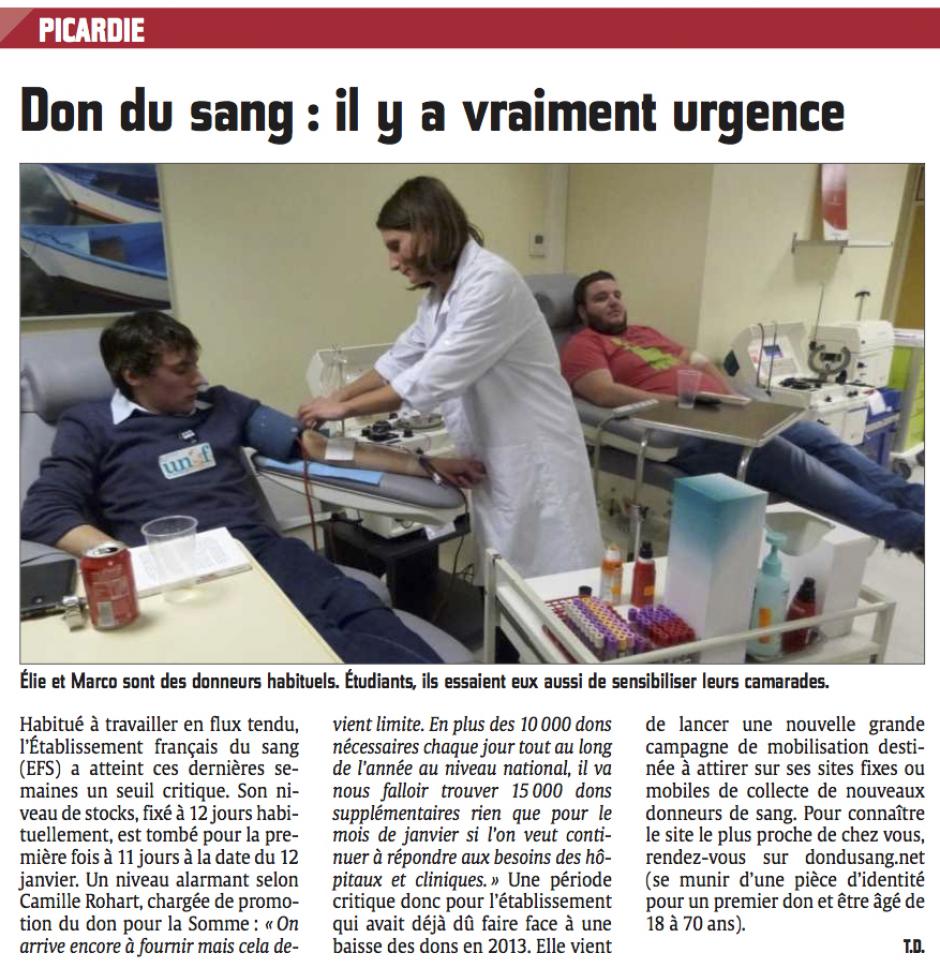 20150116-CP-Picardie-Don du sang : il y a vraiment urgence