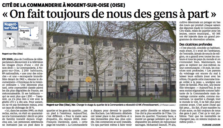 20150125-LeP-Nogent-sur-Oise-Cité de la Commanderie « On fait toujours de nous des gens à part » [dossier « la réalité des quartiers »]