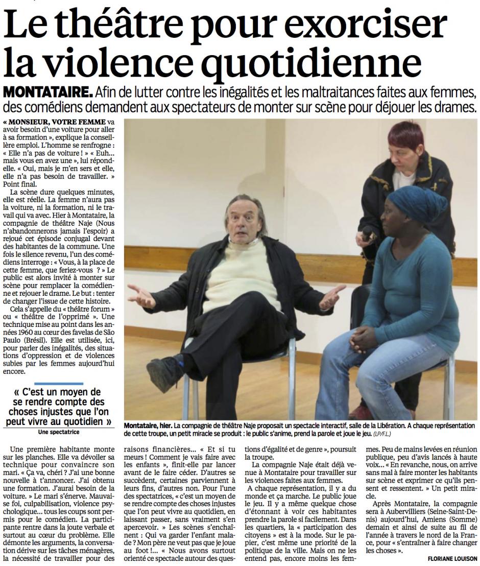 20150311-LeP-Montataire-Le théâtre pour exorciser la violence quotidienne