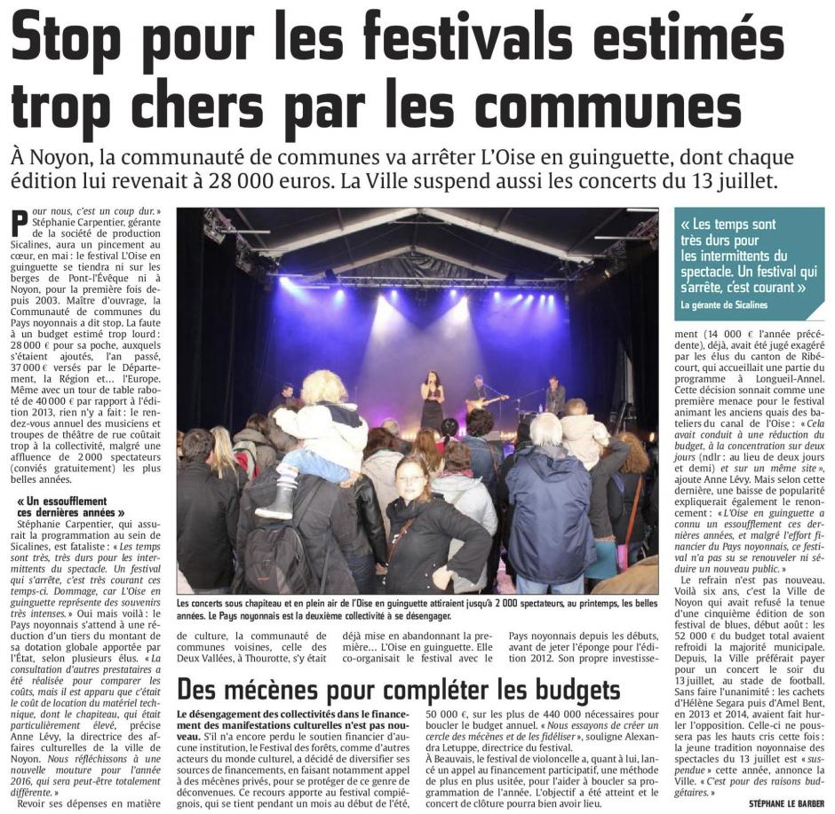 20150407-CP-Oise-Stop pour les festivals estimés trop chers par les communes