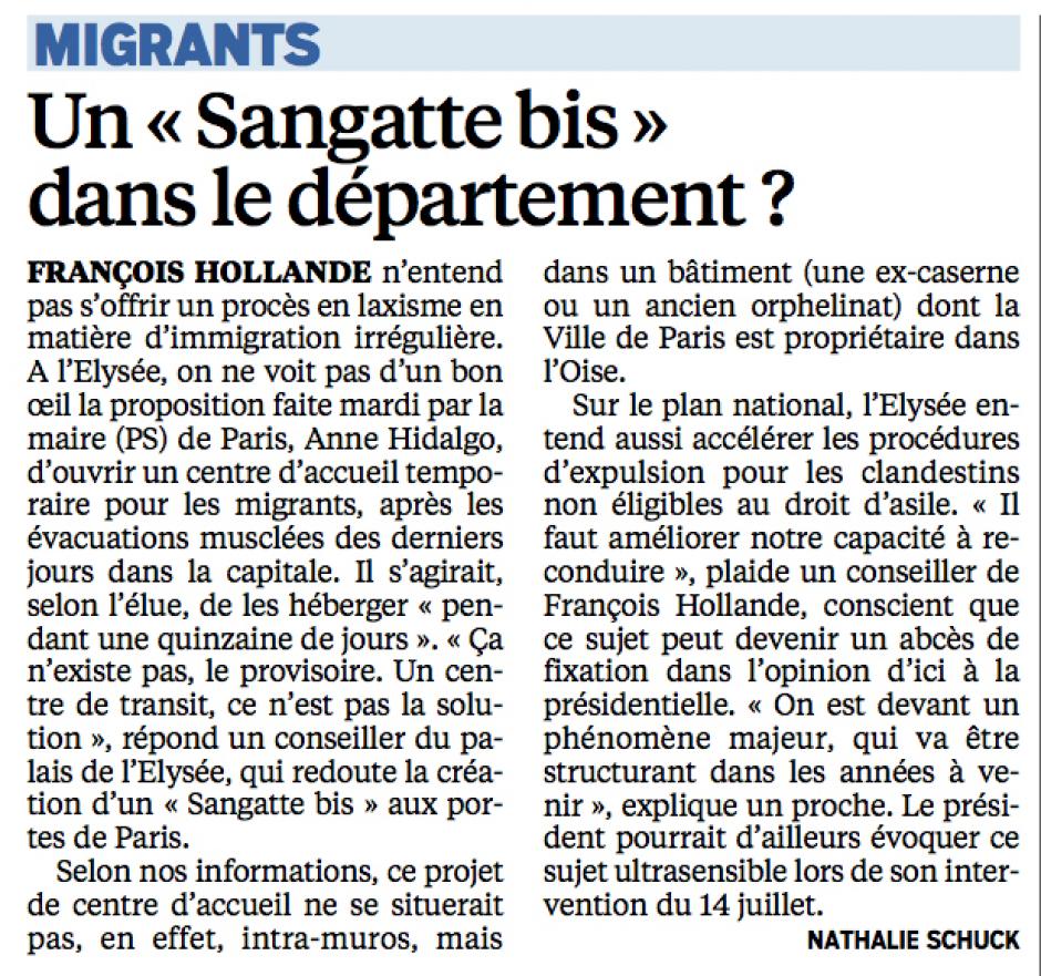 20150613-LeP-Oise-Migrants : un « Sangatte bis » dans le département ?