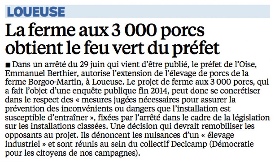 20150709-LeP-Loueuse-La ferme aux 3 000 porcs obtient le feu vert du préfet