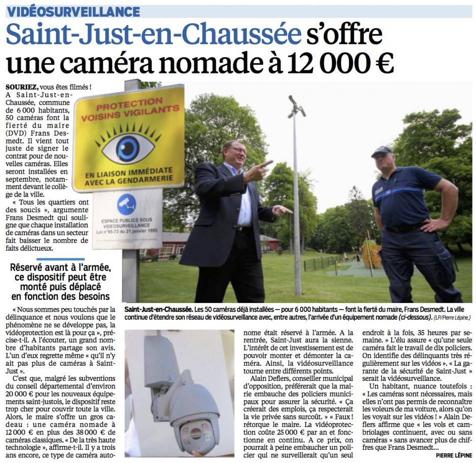 20150807-LeP-Saint-Just-en-Chaussée-La municipalité s'offre une caméra nomade à 12 000 €