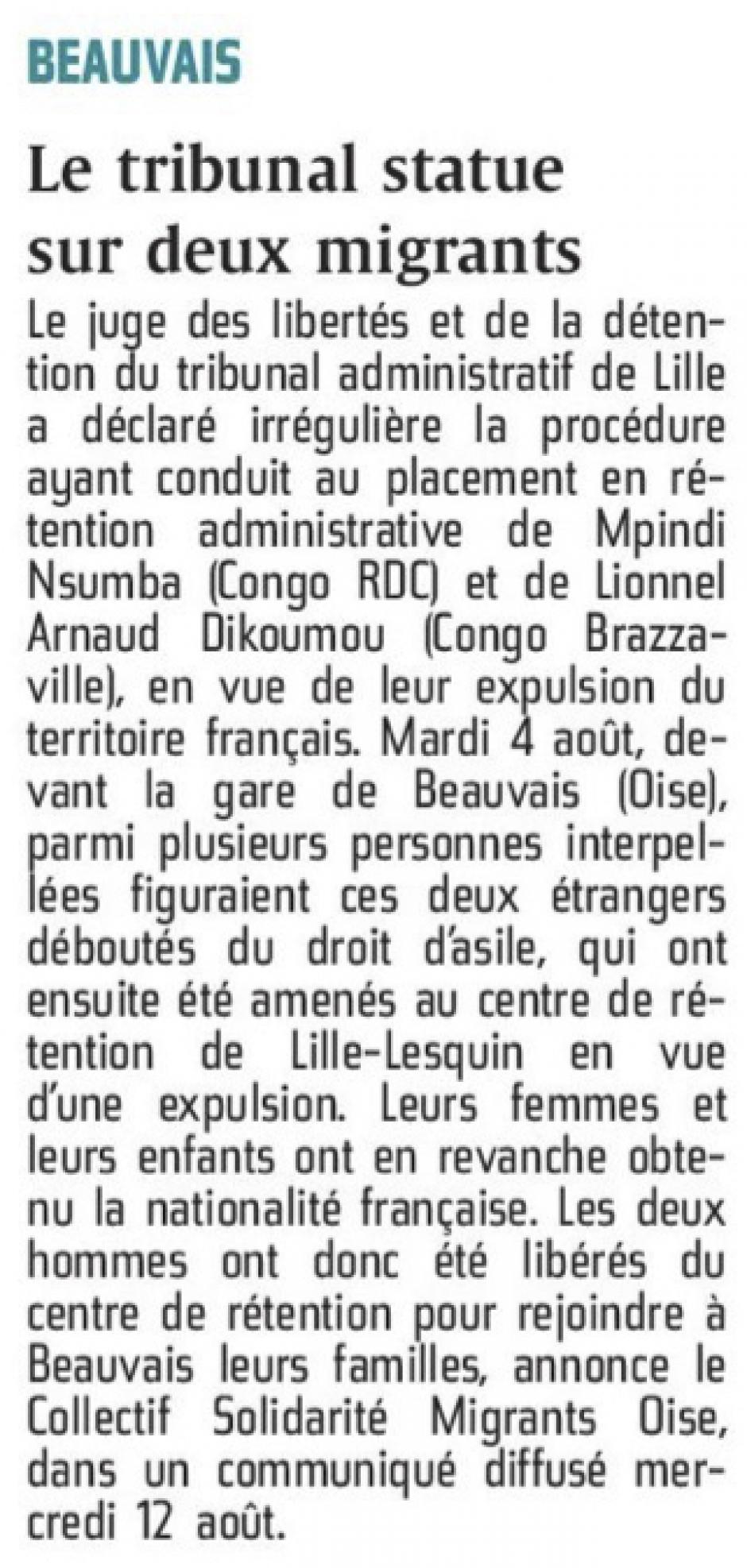 20150813-CP-Beauvais-Le tribunal statue sur deux migrants