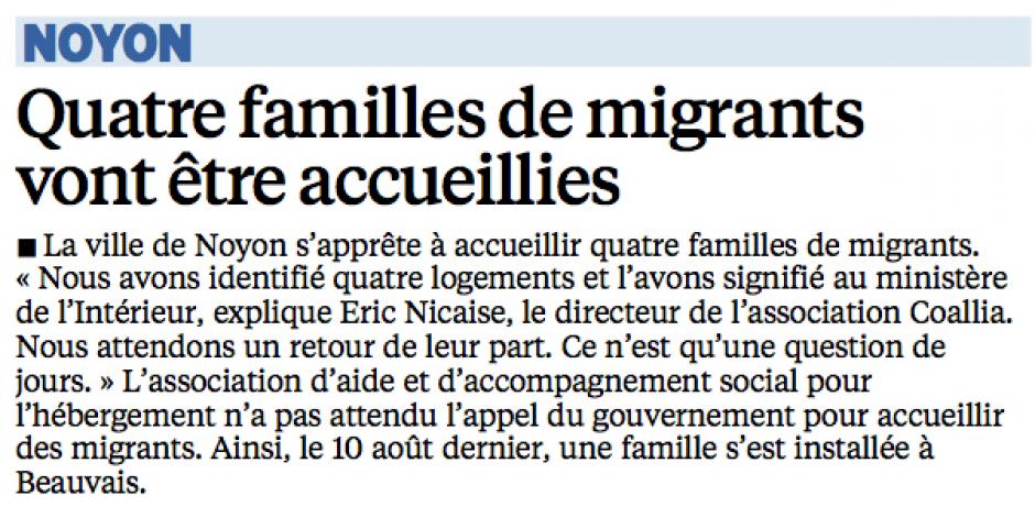 20150912-LeP-Noyon-Quatre familles de migrants vont être accueillies
