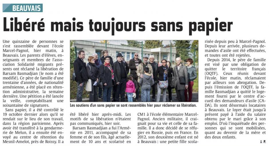 20151028-CP-Beauvais-Libéré mais toujours sans papier