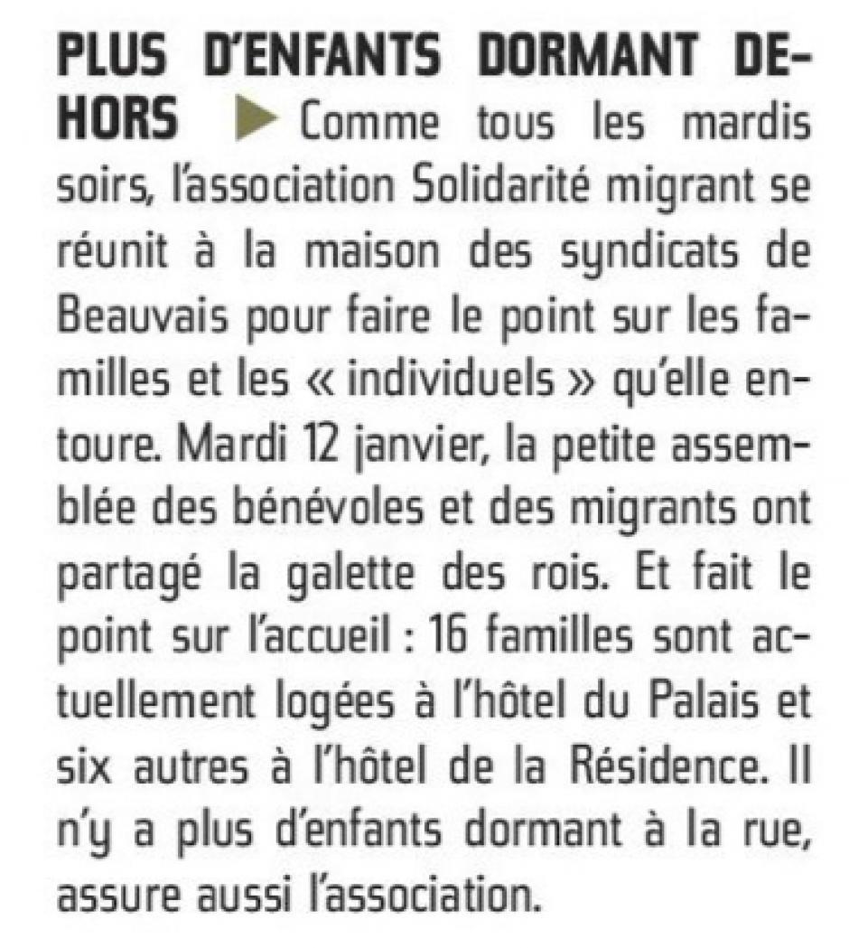 20160114-CP-Beauvais-Plus d'enfants dormant dehors [Solidarité Migrants]