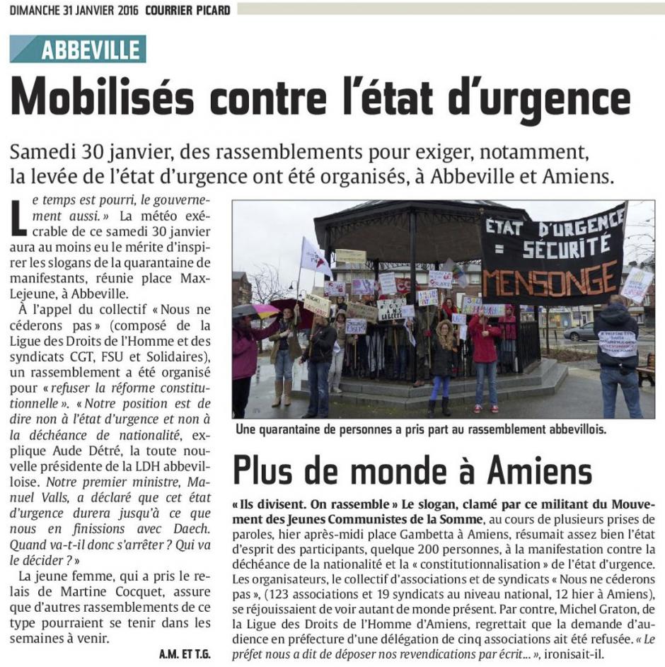 20160131-CP-Abbeville-Mobilisés contre l'état d'urgence [édition Amiens]