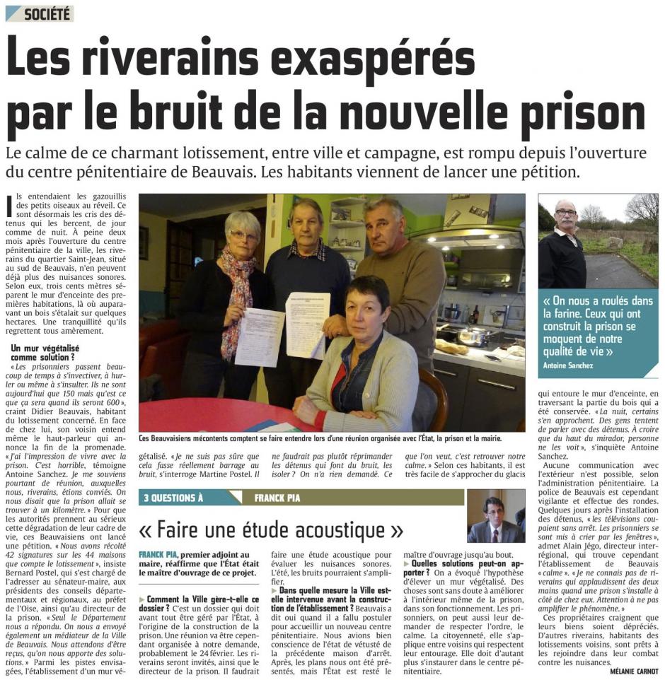 20160208-CP-Beauvais-Les riverains exaspérés par le bruit de la nouvelle prison