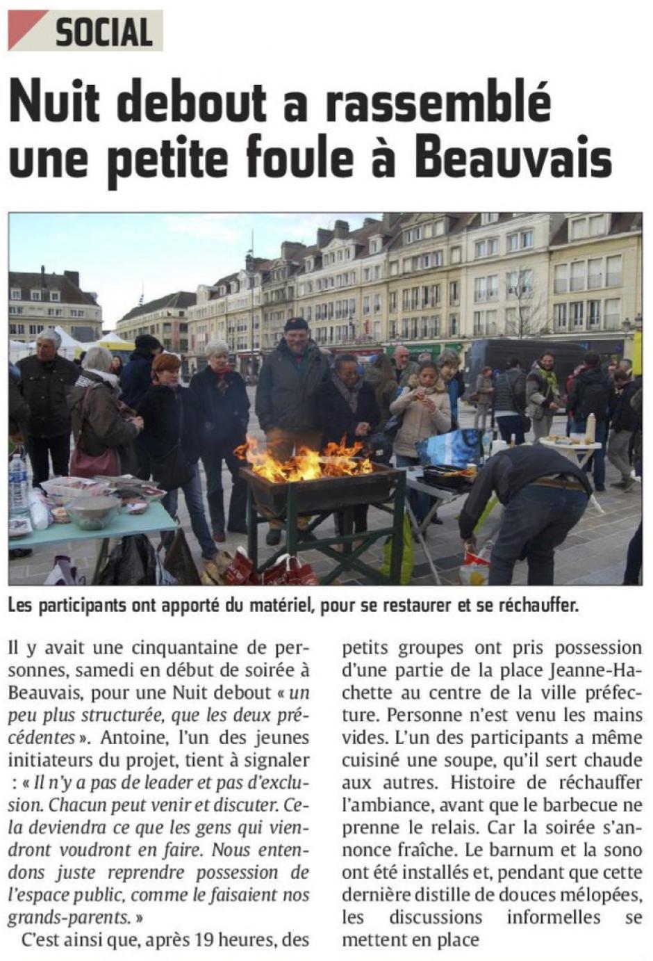 20160425-CP-Beauvais-Nuit debout a rassemblé une petite foule [pages régionales]