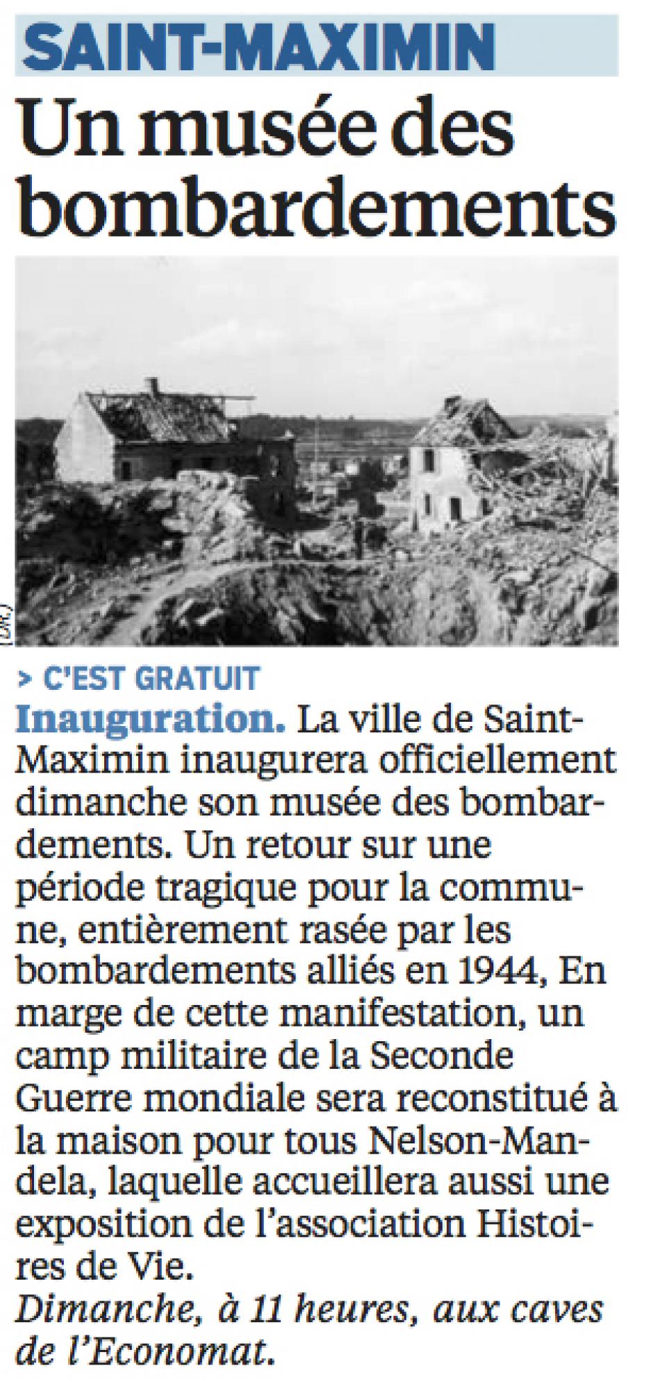 20160505-LeP-Saint-Maximin-Un musée des bombardements