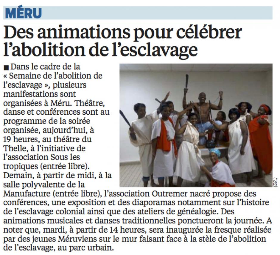 20160507-LeP-Méru-Des animations pour célébrer l'abolition de l'esclavage