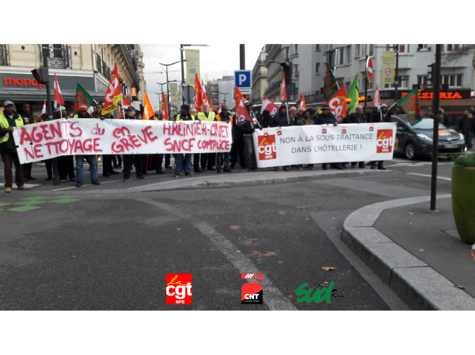 [Paris] Manifestation unitaire contre la sous-traitance et les ordonnances MACRON Mardi 12 décembre à 12h!