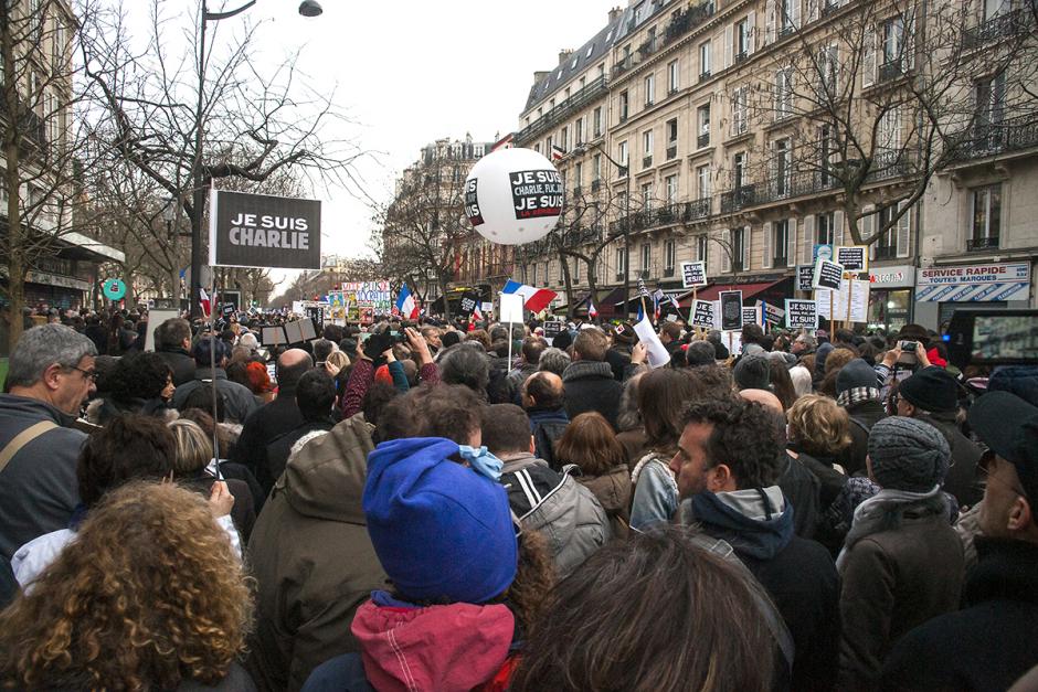 Contre la haine et pour la liberté, l'égalité, la fraternité, un peuple se lève - Paris, 11 janvier 2015