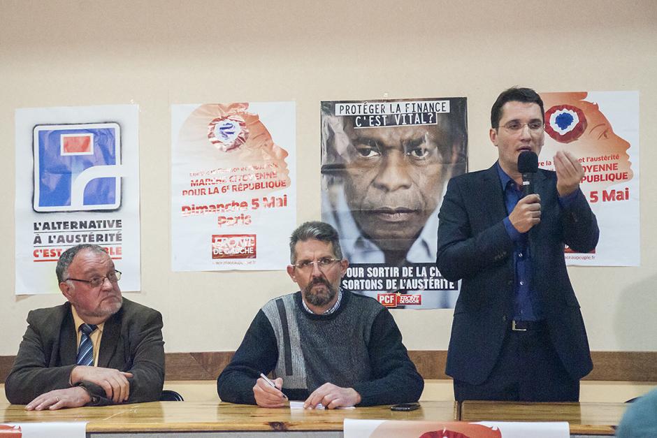 Le Front de gauche veut le mouvement perpétuel - Saint-Maximin, 19 avril 2013