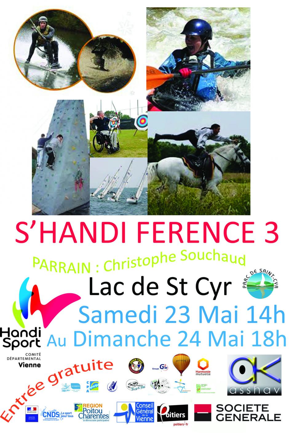 Sports : week-end pleine nature S'Handi Férence (Saint-Cyr)