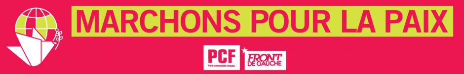  Marche pour la paix, samedi 24 septembre, 15h place de la République à Paris