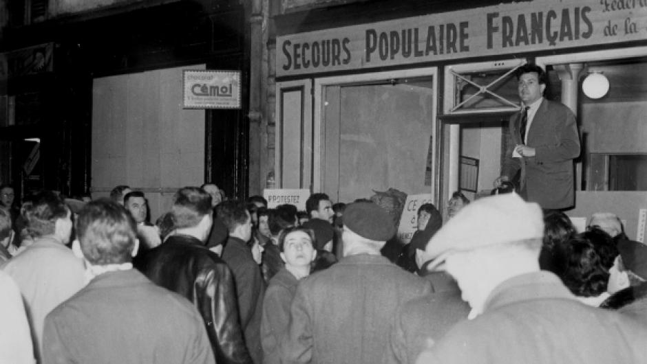 Projection : 70 ans du Secours populaire (Poitiers)